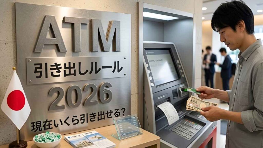 日本のATM引き出し制限2026｜現金を安全に利用するためのポイント