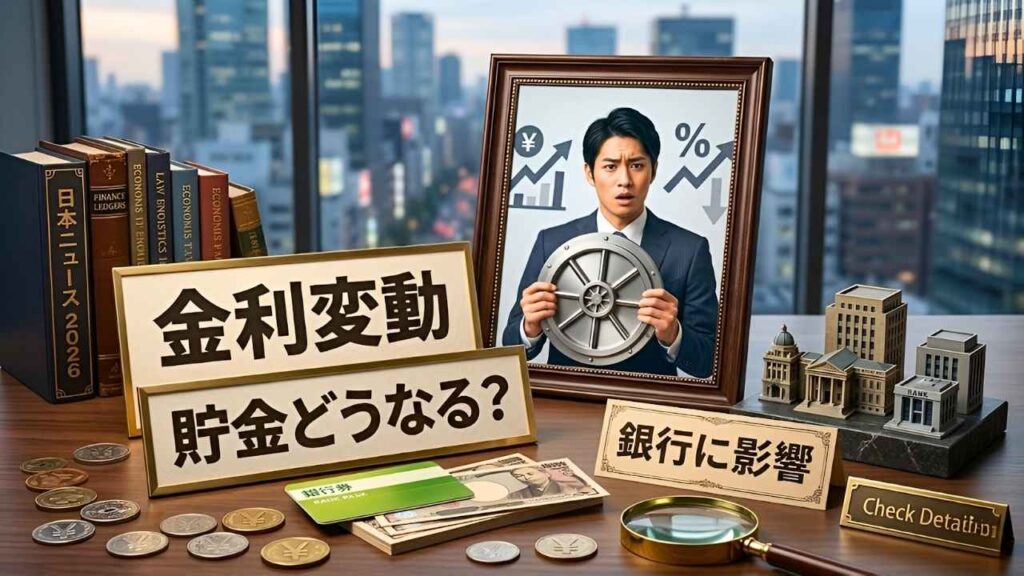 2026年日本金利変動最新ガイド|銀行貯金への影響と家計管理のポイントを徹底解説