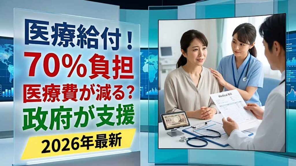 2026年日本の医療給付最新情報｜政府が住民と家庭の医療費最大70％を負担