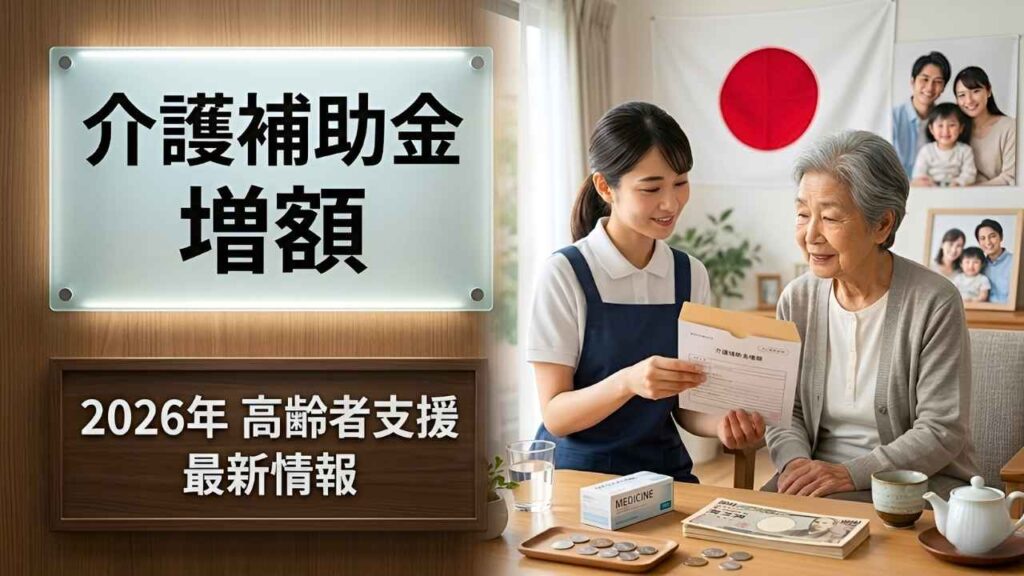 2026年日本の介護補助金最新情報｜高齢者介護のための財政支援強化
