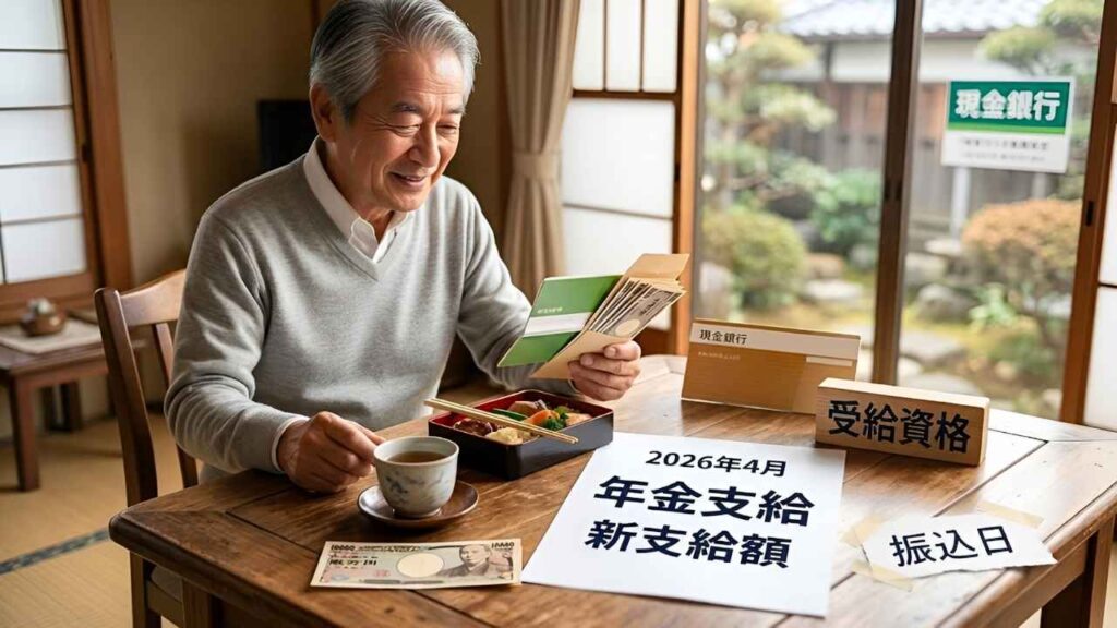 2026年日本政府の年金政策|受給資格・支給額・振込日を徹底解説