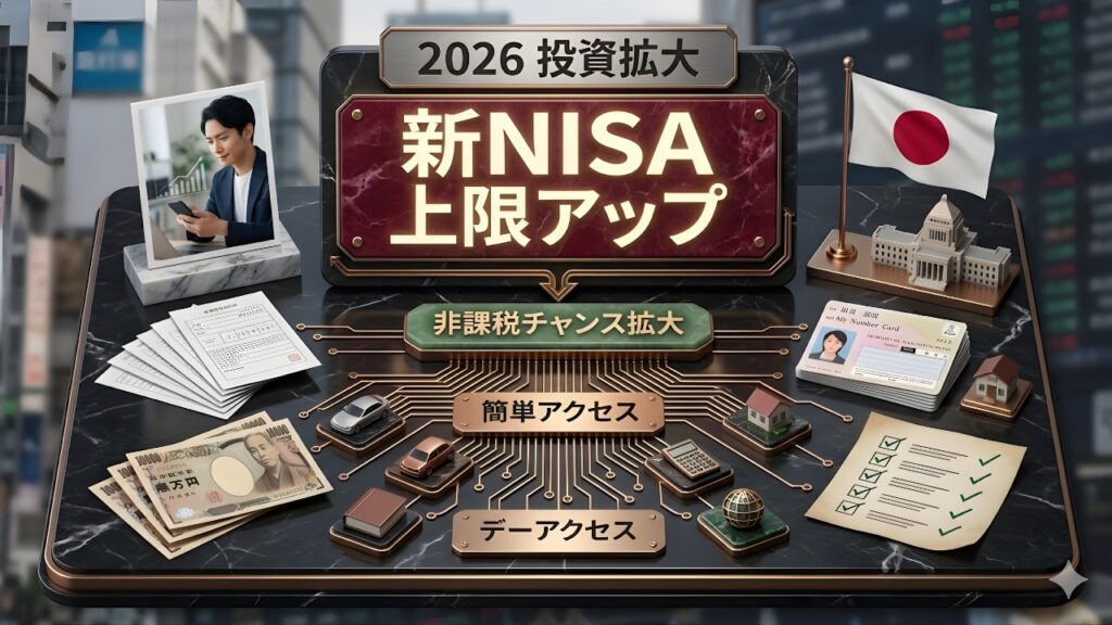 【2026最新】新NISAが大幅拡大へ｜上限引き上げと投資アクセス簡素化の全貌